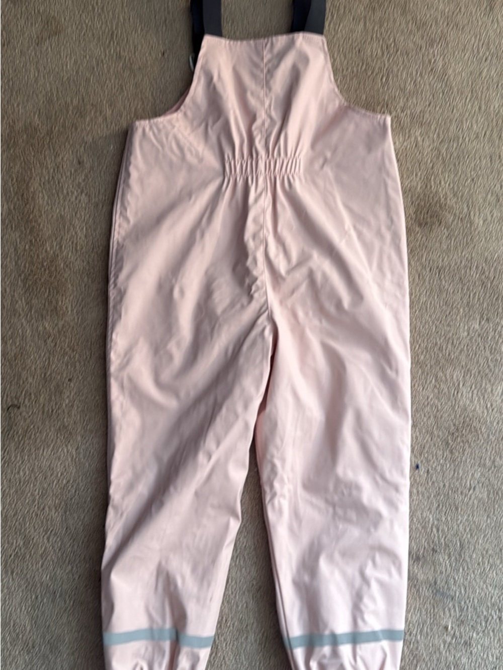 Kids Pink Waterproof Bib Overalls